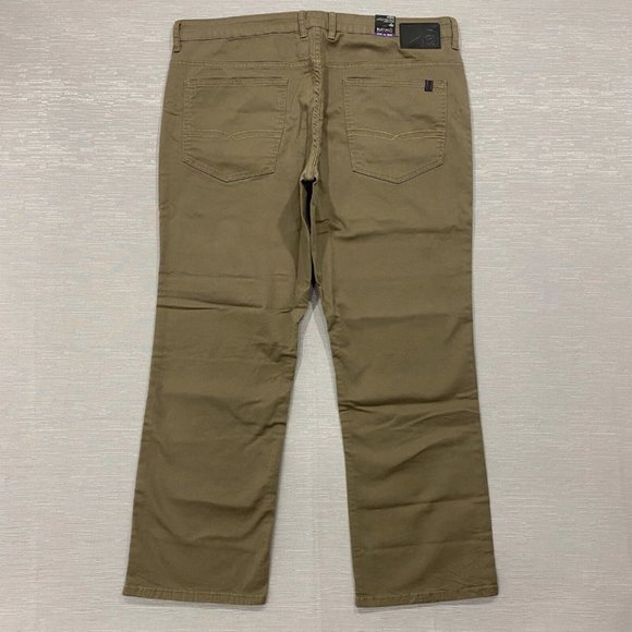 Buffalo SAM-X Brown Denim Jeans Mens Size 40 x 30 Slim Fit Straight Leg - Picture 4 of 12